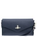 Womens Navy Saffiano Crossbody Bag 20768 by Vivienne Westwood from Hurleys