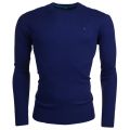 Mens Blue K-Pablo Crew Knitted Jumper 17022 by Diesel from Hurleys