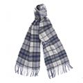 Mens Grey & Navy Stance Scarf 12313 by Barbour International from Hurleys
