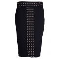 Womens Black Embellished Bandage Skirt 9328 by Michael Kors from Hurleys