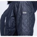 Womens Black Mondello Waxed Jacket 12380 by Barbour International from Hurleys