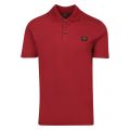 Mens Burgandy Classic Logo Custom Fit S/s Polo Shirt 48832 by Paul And Shark from Hurleys