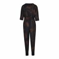 Womens Navy Kylys Caramel Zip Jumpsuit 44006 by Ted Baker from Hurleys