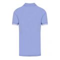 Mens Cornflower Blue Basic Tipped Regular Fit S/s Polo Shirt 44150 by Tommy Hilfiger from Hurleys
