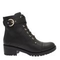 Womens Black Liyra Heeled Biker Boots 81757 by Ted Baker from Hurleys