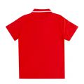 Boys Poppy Red Train Core ID S/s Polo Shirt 57372 by EA7 from Hurleys