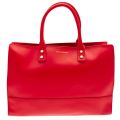 Womens Red Smooth Calf Leather Daphne Medium Bag 72723 by Lulu Guinness from Hurleys
