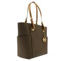 Womens Brown Signature Jet Set Eastwest Tote Bag 17300 by Michael Kors from Hurleys