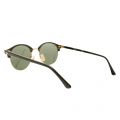 Mens Black & Green RB4246 Clubround Sunglasses 9686 by Ray-Ban from Hurleys