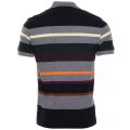 Mens Assorted Striped Regular Fit S/s Polo Shirt