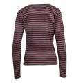 Womens Caviar Stripe Stripe Baby Tee L/s T Shirt 76852 by Levi's from Hurleys