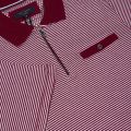 Mens Dark Red Whippet Zip Collar S/s Polo Shirt 23688 by Ted Baker from Hurleys