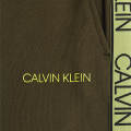 Mens Dark Olive Essential Logo Tape Sweat Pants 91011 by Calvin Klein from Hurleys
