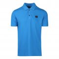 Mens Light Blue Classic Logo Custom Fit S/s Polo Top 105852 by Paul And Shark from Hurleys