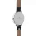 Womens Black & Silver Celestial Star Leather Watch 59463 by Olivia Burton from Hurleys