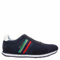 Mens Dark Navy Prince Stripe Trainers 48692 by PS Paul Smith from Hurleys