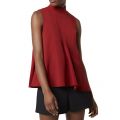Womens Red Orange Abena Light Sleeveless Top 53944 by French Connection from Hurleys