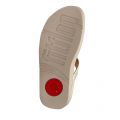 Womens Platino Fino Feather Toe Post Flip Flops 87682 by FitFlop from Hurleys