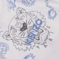Baby Optic White Tiger Babygrow 45798 by Kenzo from Hurleys