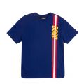 Boys Blue Racing Stripe S/s T Shirt 81838 by Dsquared2 from Hurleys