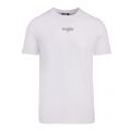Mens White Centre Logo S/s T Shirt 83591 by Karl Lagerfeld from Hurleys