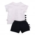 Baby White/Navy Chef S/s T Shirt + Shorts Set 101734 by Paul Smith Junior from Hurleys