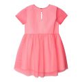 Girls Pink Rainbow Net Dress 85156 by Billieblush from Hurleys