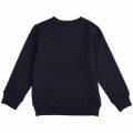 Moschino Boys Navy Toy Logo Sweat Top 76146 by Moschino from Hurleys