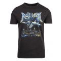 Mens Washed Black City Graphic S/s T Shirt 55487 by Replay from Hurleys