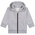 Toddler Grey Marl Logo Trim Hood Tracksuit 104819 by BOSS from Hurleys