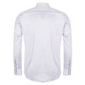 Mens Silver Velwin Regular Fit L/s Shirt 34216 by HUGO from Hurleys