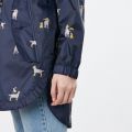 Womens Navy Dogs Golightly Packable Waterproof Coat 99280 by Joules from Hurleys