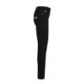 Womens Black Branded Skinny Fit Jeans 43752 by Versace Jeans Couture from Hurleys