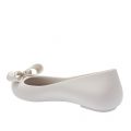 Vivienne Westwood Womens White Bow Orb Sweet Love Viv Bow Shoes 83840 by Melissa from Hurleys