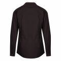 Mens Black Everitt Stand Collar Extra-Slim Fit L/s Shirt 74202 by HUGO from Hurleys