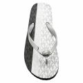 Womens Silver Metallic Flip Flops 39833 by Michael Kors from Hurleys