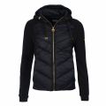 Womens Black Engelberg Overlayer Sweat Jacket 42416 by Barbour International from Hurleys