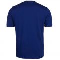 Mens Navy Logo Box Reg S/s T Shirt 17893 by Love Moschino from Hurleys