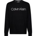 Mens Black Cotton Logo Sweatshirt 77880 by Calvin Klein from Hurleys
