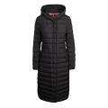 Womens Black Omega Lightweight Padded Coat 77746 by Parajumpers from Hurleys