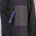 Mens Black Nylon Patch Hoodie 100791 by PS Paul Smith from Hurleys