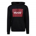 Mens Black Dreeman Hoodie 109935 by HUGO from Hurleys