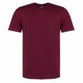 Mens Burgundy T-Just-Pocket S/s T Shirt 33229 by Diesel from Hurleys