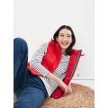 Womens Red Corsham Padded Hooded Gilet 105379 by Joules from Hurleys