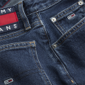 Womens Dark Blue Branded Mom Jeans 96178 by Tommy Jeans from Hurleys