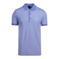 Athleisure Mens Sky Blue Paule 4 Slim Fit S/s Polo Shirt 88178 by BOSS from Hurleys