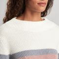 Womens Off White Strike Knitted Jumper 51339 by Barbour International from Hurleys