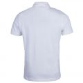 Mens White Essential S/s Polo Shirt 17756 by Barbour International from Hurleys