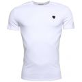 Mens White Silver Label Sport Crew S/s Tee Shirt 37409 by Antony Morato from Hurleys