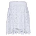 Womens Cloud Dancer Viclarna Lace Skirt 8495 by Vila from Hurleys